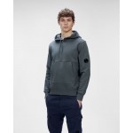 Diagonal Raised Fleece Pullover Hoodie 12CMSS023A005086W978